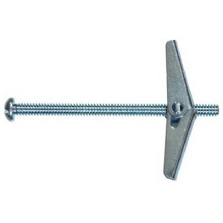 HILLMAN Hillman Fasteners 5028 2 Pack; Snapin; 0.19 x 4 in. Round Head Toggle Bolt - Pack Of 6 732685